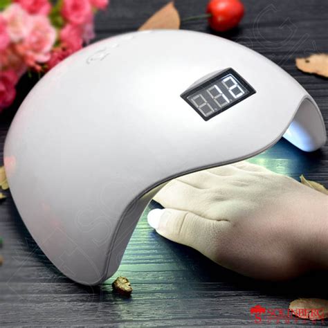 Лампа гибридная для сушки шеллака, B100-06, Uv/Led 48W, с таймером