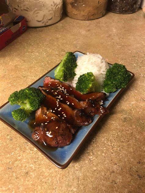 Asian BBQ sirloin cap steak. : r/steak