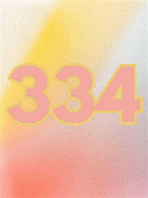 334 Angel Number Meaning And Symbolism For Seeing It | Sarah Scoop