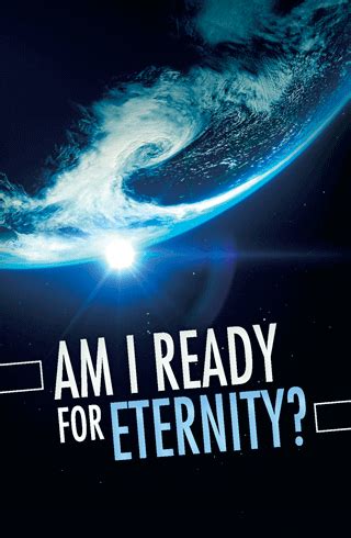 Tract: Am I Ready for Eternity? pkg of 25 - Gospel Folio Press