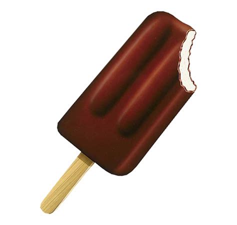 chocolate ice cream on a stick - Clip Art Library