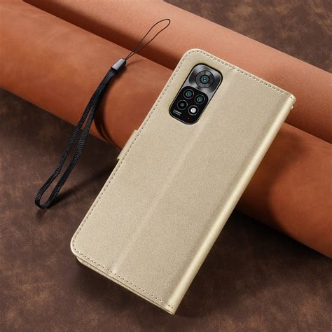 Кожаный чехол-бумажник с откидной крышкой для Xiaomi Redmi Note 13, 12 ...