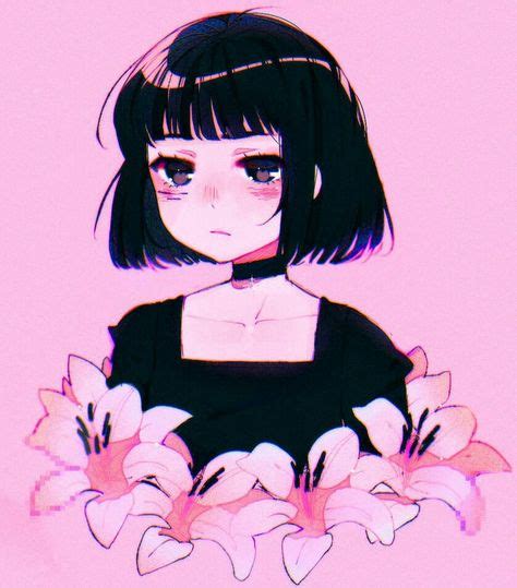 flowers, plant, hair, girl, reference en 2019 | Dibujos, Dibujos de ...