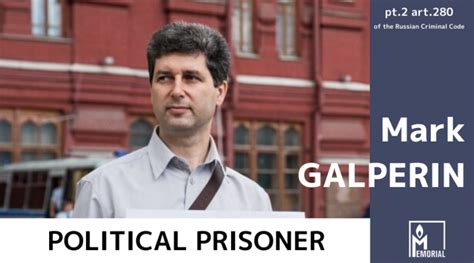 Opposition Activist Mark Galperin Once Again a Political Prisoner ...