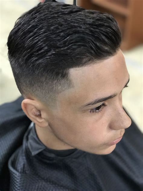 Expect to see a longer version of the classic combover fade