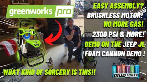 Greenworks Pro 2300 PSI | 2021 Electric Pressure Washer Review | Unbox ...