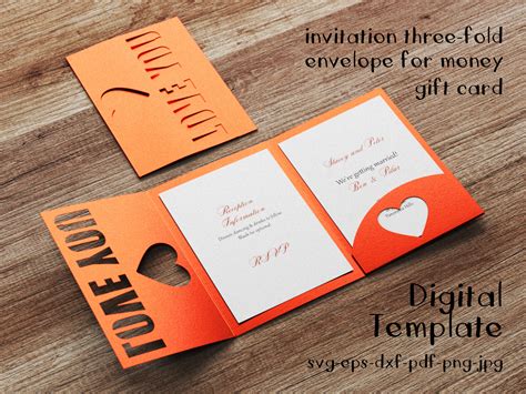 Love You Card Template Svg Graphic by digital.art.arina · Creative Fabrica