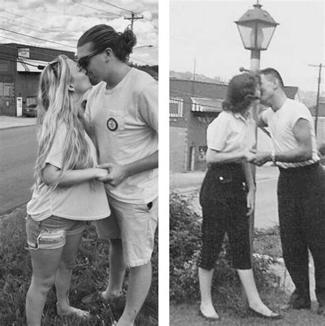 Внуки воссоздали фотографии своих бабушек и дедушек в молодости ...
