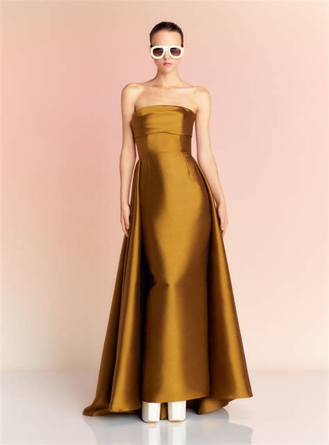 The Tiffany Maxi Dress in Gold – Solace London