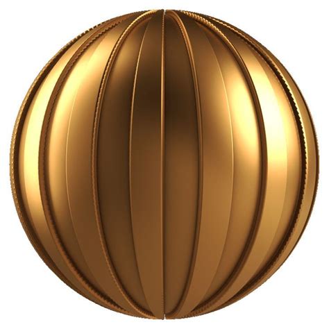 Glossy Metal Corrugation 3D PBR Texture | Metal, Ambient occlusion ...