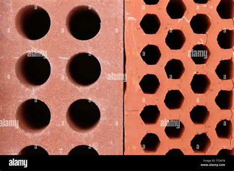 brown bricks texture close  stock photo alamy