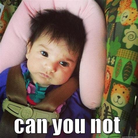 unamused baby - quickmeme