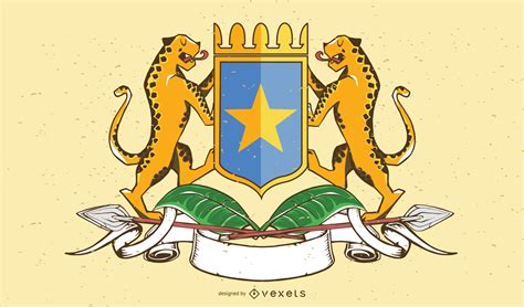 Somalia Coat Of Arms Vector Download