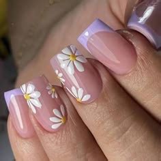 💛💜 top + 100 идеи для маникюра РОМАШКА НА НОГТЯХ💛💜 больше фото жми ...