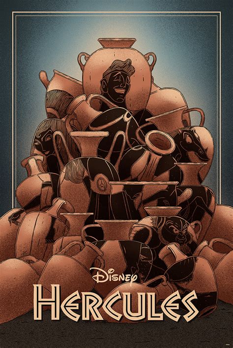 Disney Hercules Movie Poster