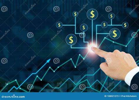 finance  investment concept stock image image  credit gain