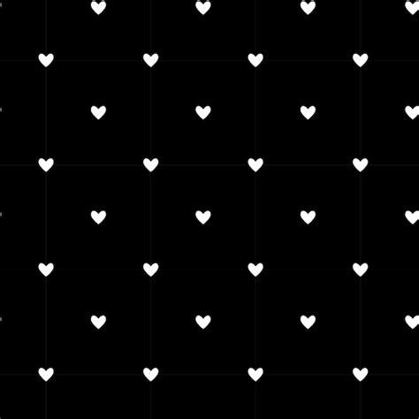 black  white heart background