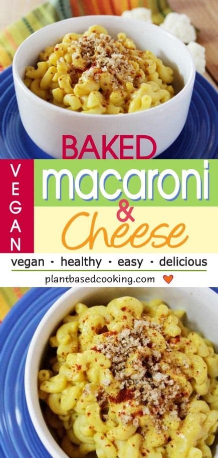 Baked Vegan Macaroni and Cheese (video) - Plant-Based Cooking