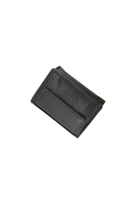 Мъжки портфейл, бивослка кожа, RFID защита, външен монетник, 1 ...