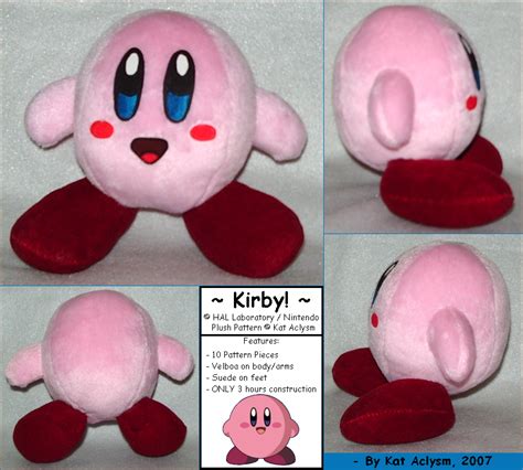 Nintendo Kirby - Custom Plush by Kat-Aclysm on DeviantArt