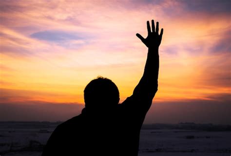 Premium Photo | Human hands open palm up worship