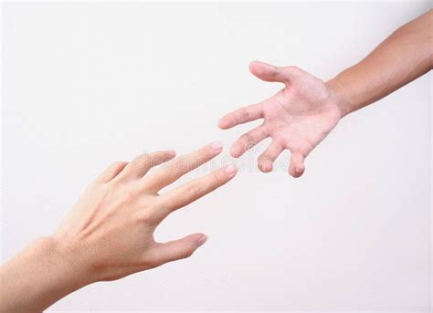 hand reaching