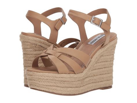 Босоножки Steve Madden Knight Espadrille Wedge Sandal Tan, 40 (254 мм ...