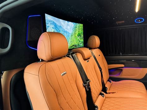 Mercedes Benz Vito Business Van Brown Interior - Scuderia Motor Design