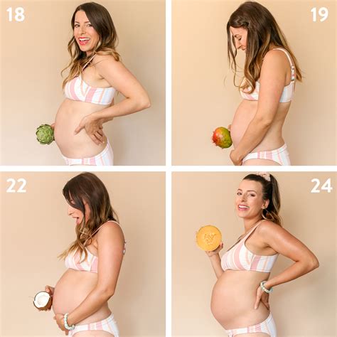 Pregnancy Transformation Week by Week - Healthnut Nutrition