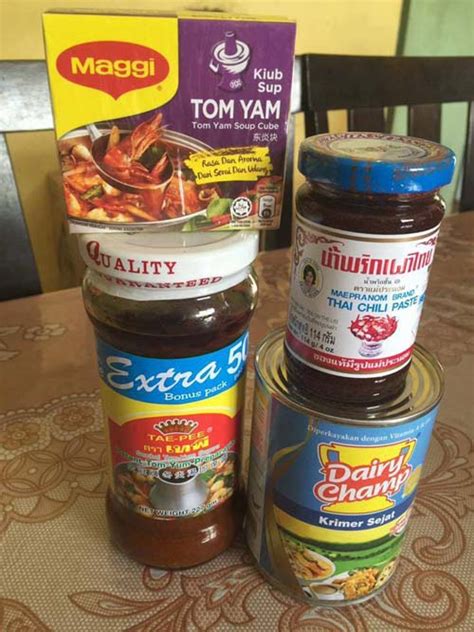 resepi tomyam ala thai kaw kaw