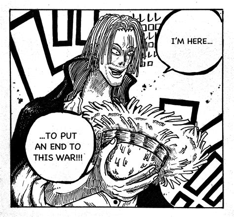 I drew fake Shanks ending the war! : r/OnePiece