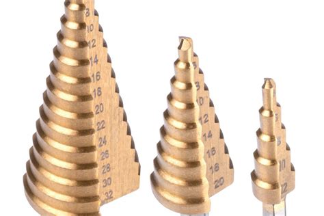 Konusna svrdla za metal, set AMIO-03271