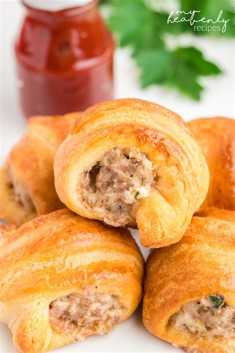 Sausage Rolls Recipe - My Heavenly Recipes