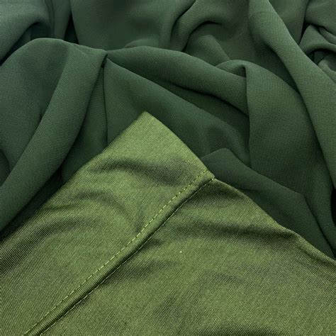 Instant Chiffon Olive - The Urban Veil