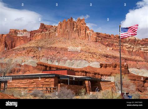 Visitor Center, Capitol Reef National Park, Utah Stock Photo - Alamy
