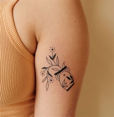 Pin by cay on tattoos | Aquarius tattoo, Tattoos, Minimal tattoo
