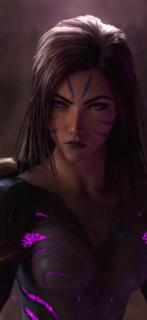 1242x2688 Resolution Kaisa League Of Legends Iphone XS MAX Wallpaper