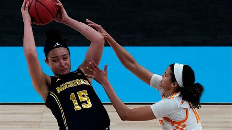 Hailey Brown 'shines' during Michigan Wolverines' NCAA Tournament run
