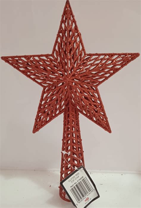 CHRISTMAS TREE STAR 27CMS 418296 - The Christmas Shop