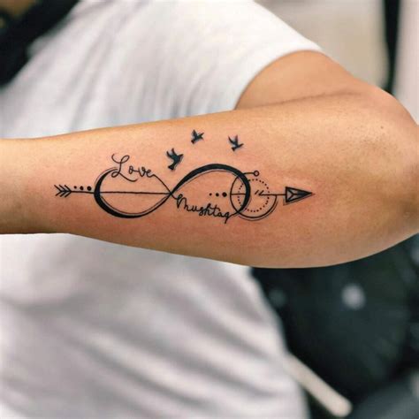 Infinity Symbol Family Tattoo
