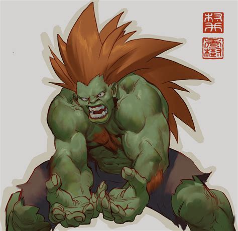 Will Murai - Blanka - Street Fighter Fan Art