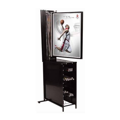 Poster Flip Rack | 20-Poster Display Rack | Creative Store Solutions