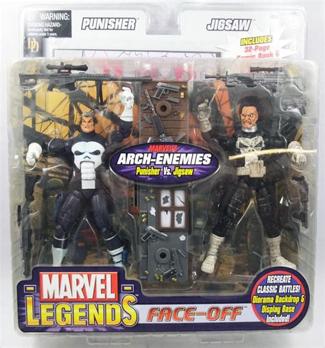 Marvel Legends - Punisher vs. Jigsaw - Face-Off Series - ToyBiz