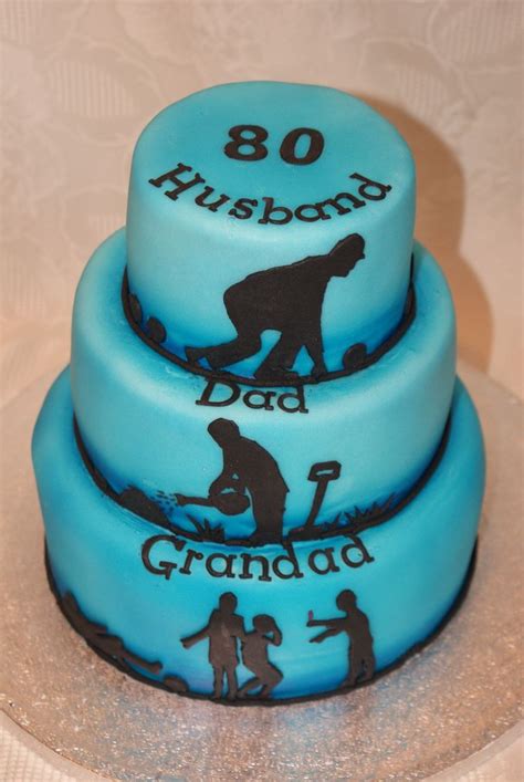 80th Birthday Cake | fancy cakes and cookies | Pinterest - Birthday Cake