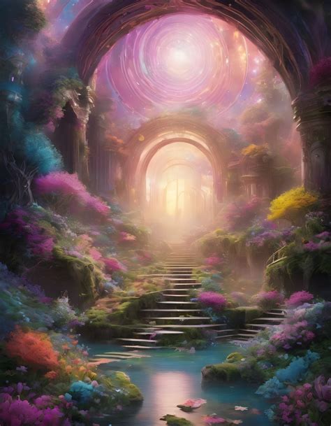 Portal Fantasy Landscape World Free Stock Photo - Public Domain Pictures