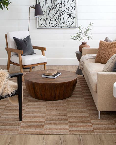 Bobby Berk Broken Stripe Sienna - Area Rugs | Carpet Exchange