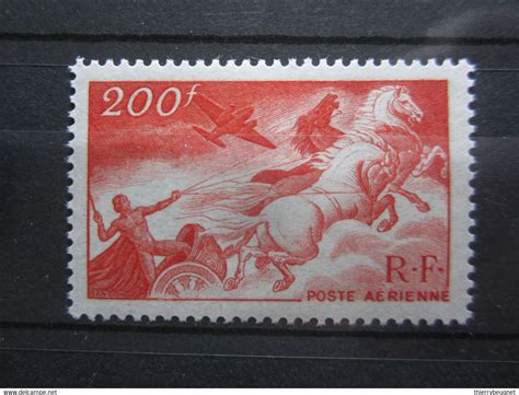 neufs vend beau timbre de poste aerienne de france