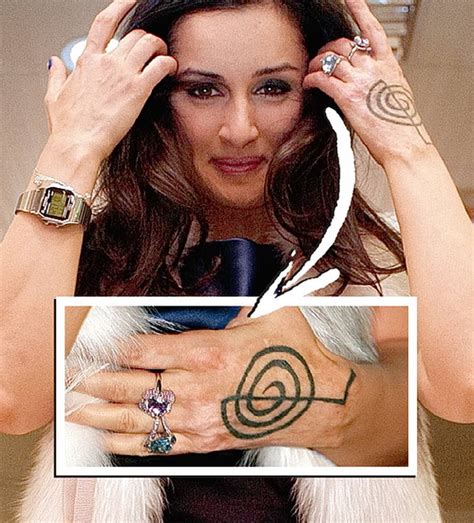 фото Тату Тины Канделаки от 08.03.2018 №008 - Tattoo of Tina Kandelaki ...