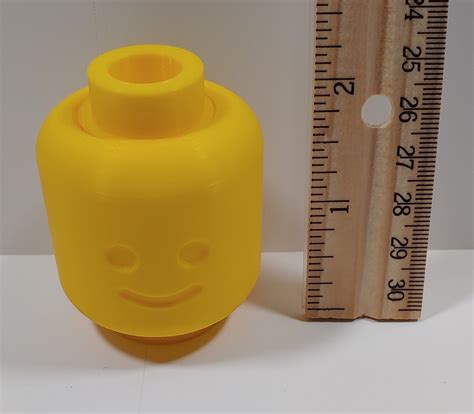 3D Printed Lego Minifigure Head Novelty Storage Container - Etsy