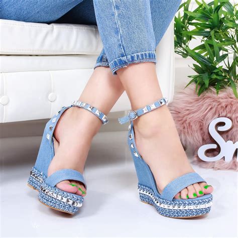 sandale dama cu platforma